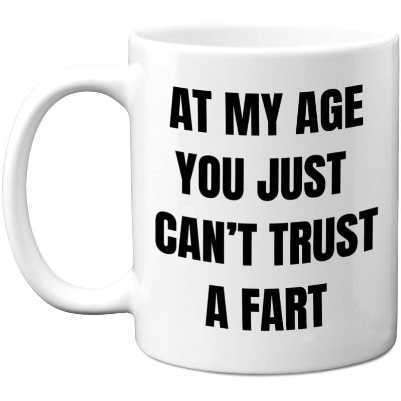 Tailorly White Ceramic 11 oz Mug - funny quote coffee mug