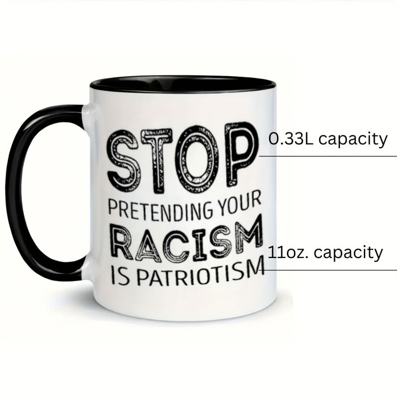 Tailorly Black Accent 11 oz Mug - text message