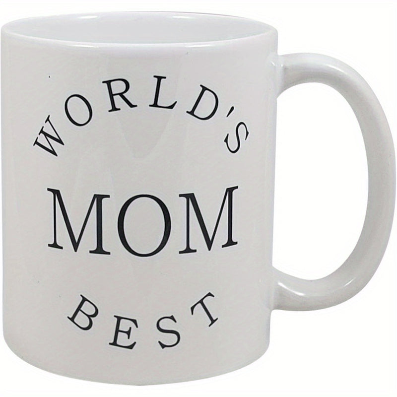 Tailorly White Ceramic 11 oz Mug - mom 11 oz ceramic great gift for mothers