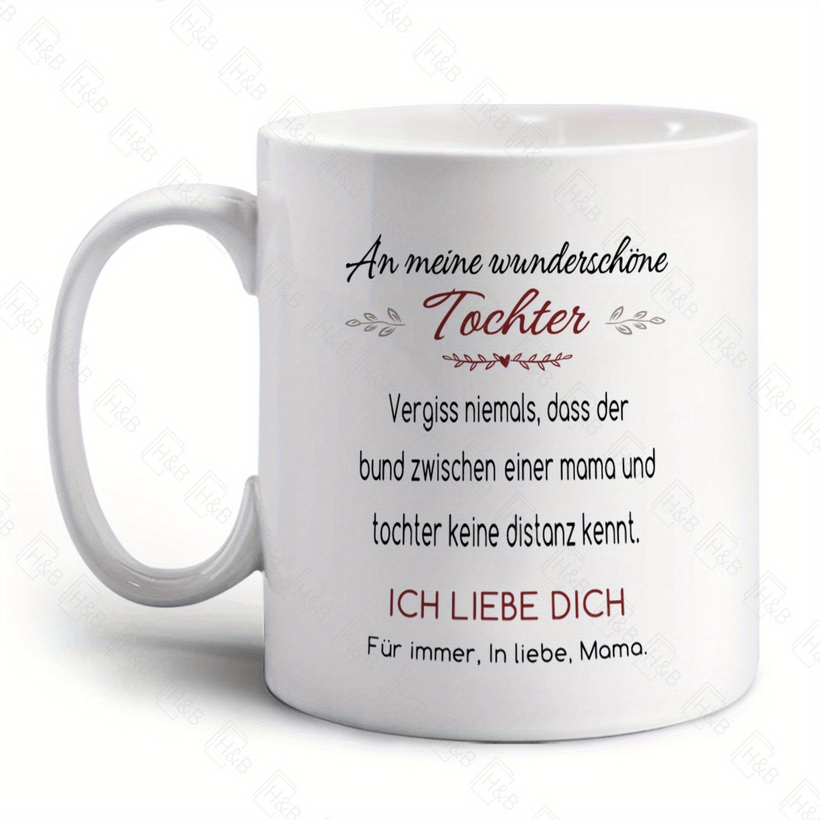 Tailorly White Ceramic 11 oz Mug - a ceramic coffee mug for my daughter suitable for perfect as birthday or holiday gifts_0e0545525b604c52839e2c89d302af70