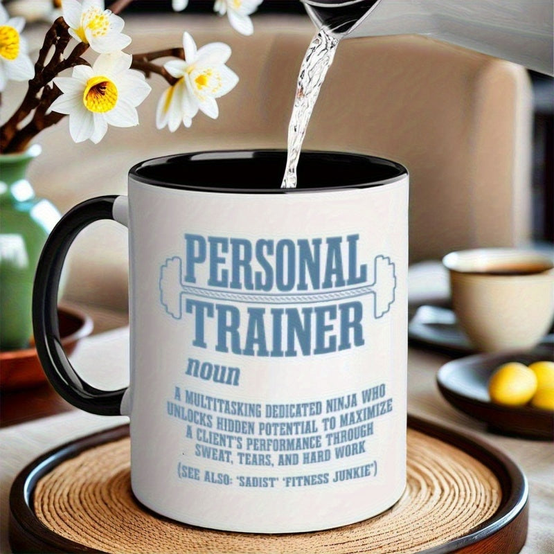 Tailorly Black Accent 11 oz Mug - funny christmas design