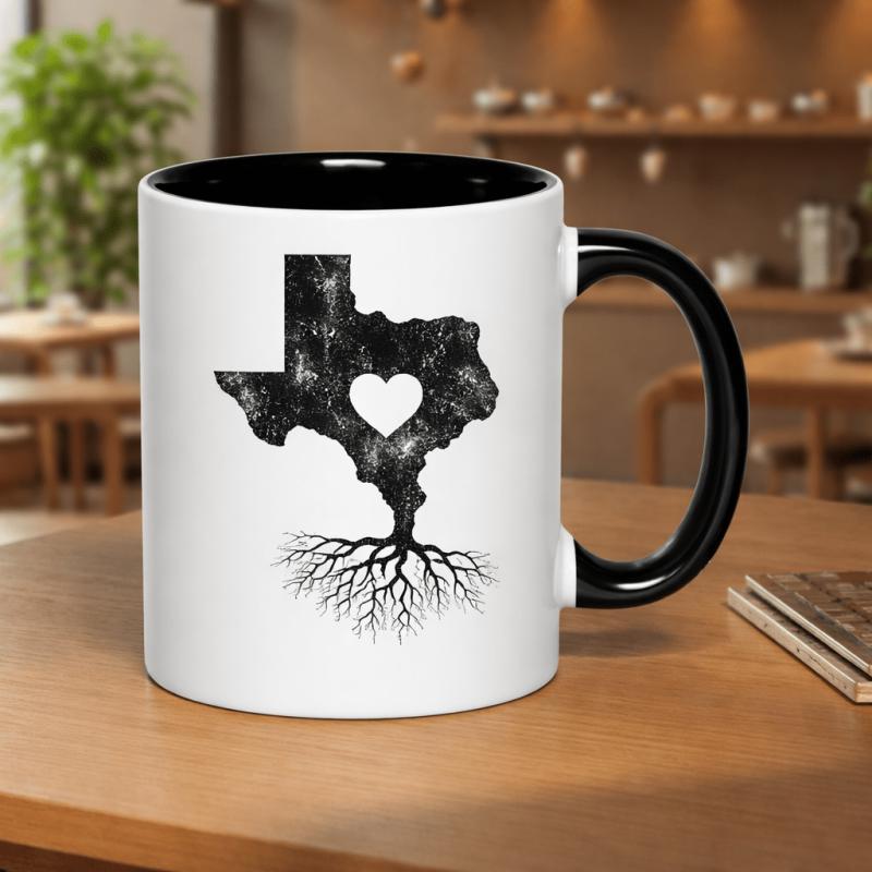 Tailorly Black Accent 11 oz Mug - a printed ceramic mug featuring that embodies safe for the dishwasher and microwave making it an ideal gift