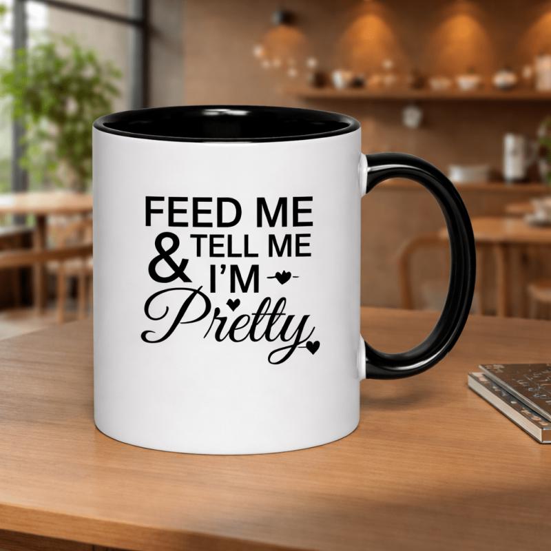 Tailorly Black Accent 11 oz Mug - and me im pretty