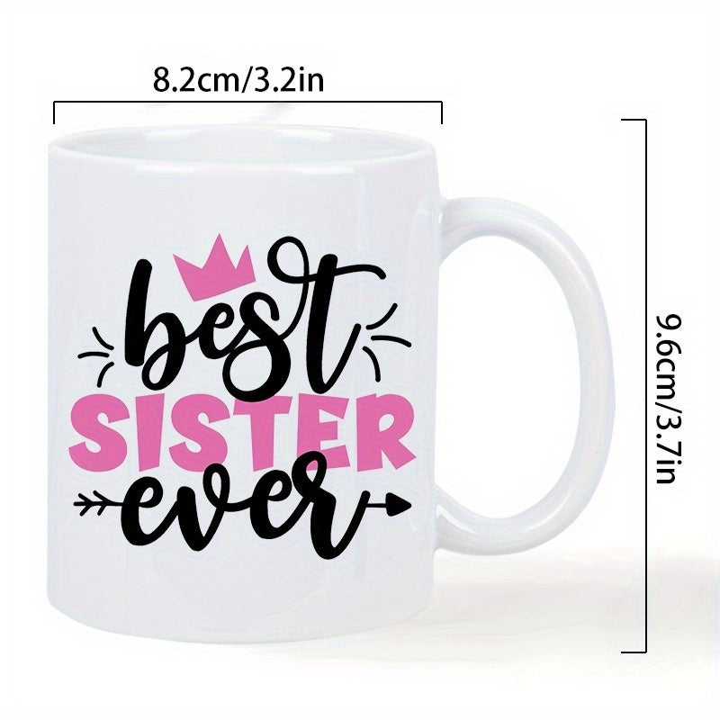 Tailorly White Ceramic 11 oz Mug - 1pc 11oz gift wrapping gifting ceramic coffee mug insulated reusable hand wash only birthdays holidays new year