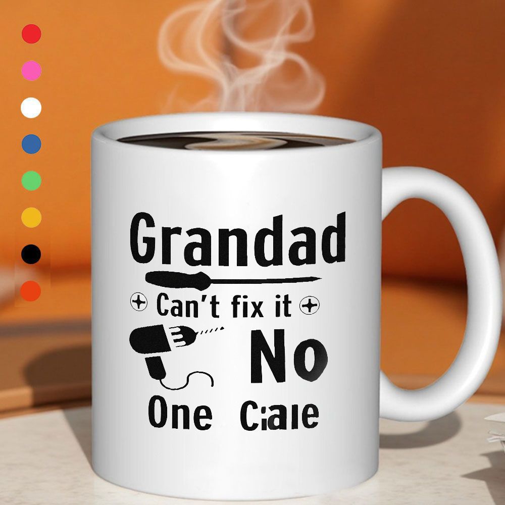 Tailorly White Ceramic 11 oz Mug - grandad a screwdriver symbol cant plus signs a drill icon no one cale f_07279c92f0514c54af4681c10c04390c