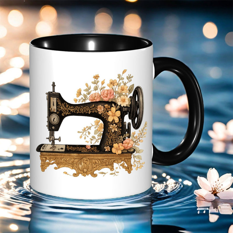 Tailorly Black Accent 11 oz Mug - italian hand gesture