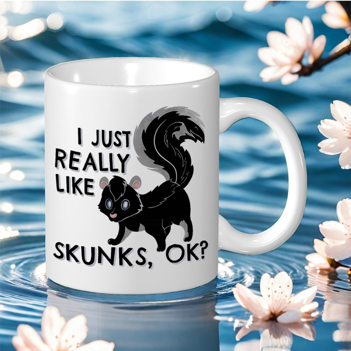 Tailorly White Ceramic 11 oz Mug - ok print