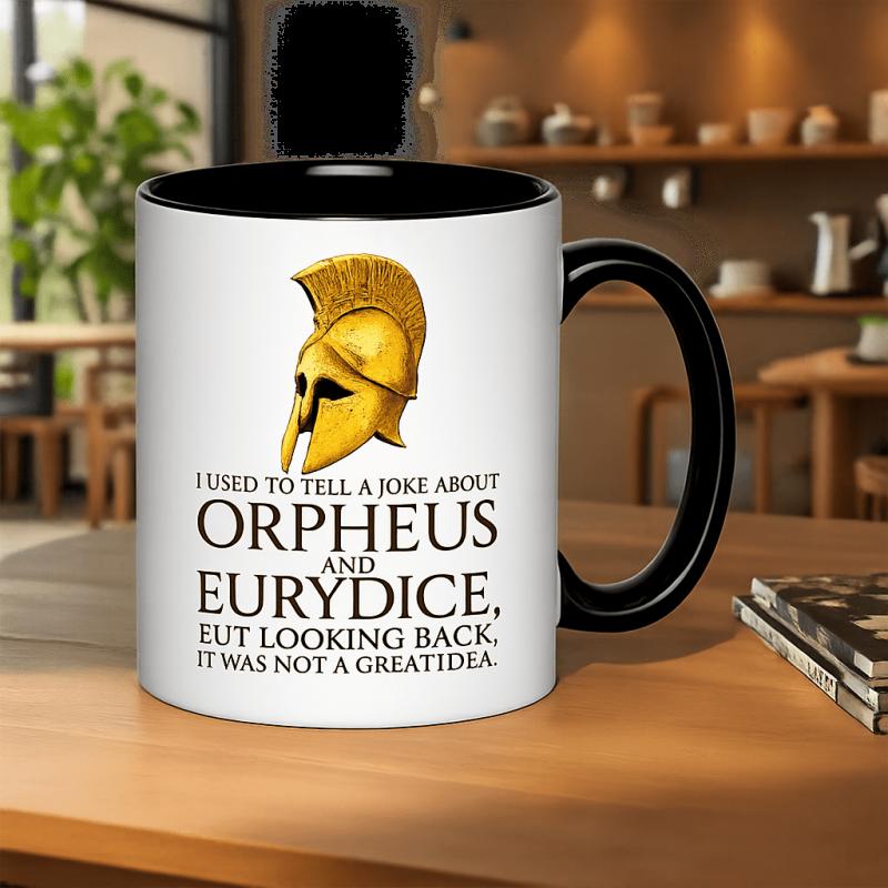 Tailorly Black Accent 11 oz Mug - joke not a