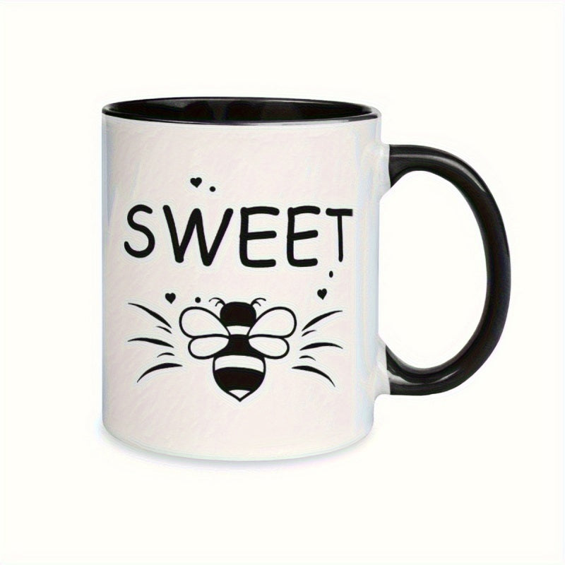 Tailorly Black Accent 11 oz Mug - funny cartoon design