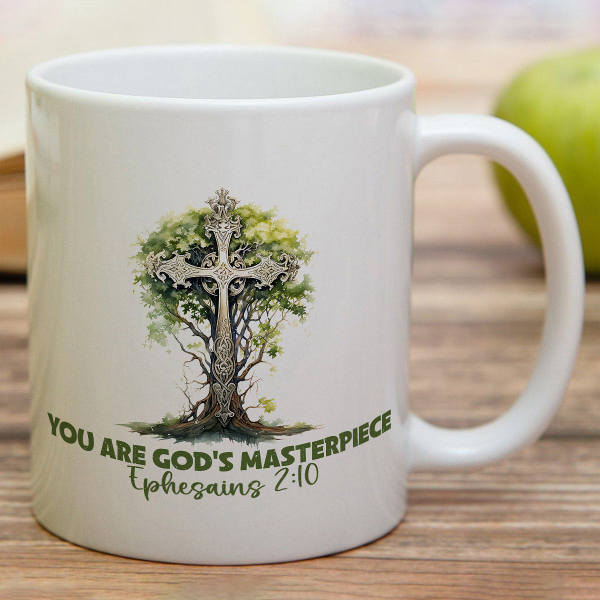 Tailorly White Ceramic 11 oz Mug - 1pc funny coffee mug 11oz ceramic coffee cups water cups drinkware suitable for home and office