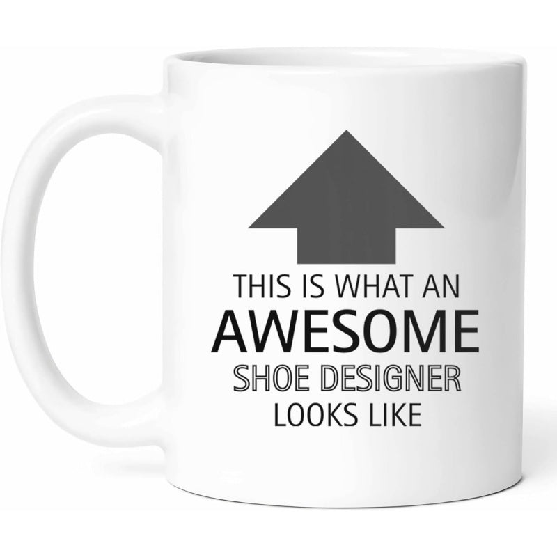 Tailorly White Ceramic 11 oz Mug - 1pc daily reusable ceramic cup suitable as a birthday gift or anniversary gift and is great for holding coffee tea or