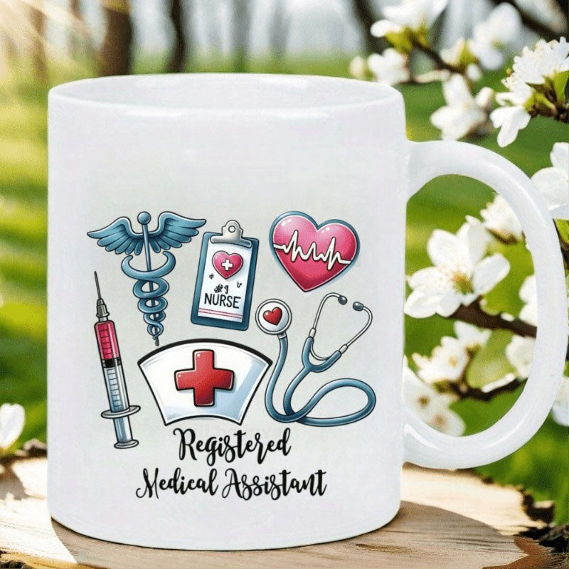 Tailorly White Ceramic 11 oz Mug - theme design personalized name text