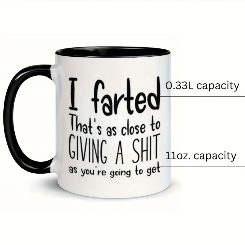 Tailorly Black Accent 11 oz Mug - text quote