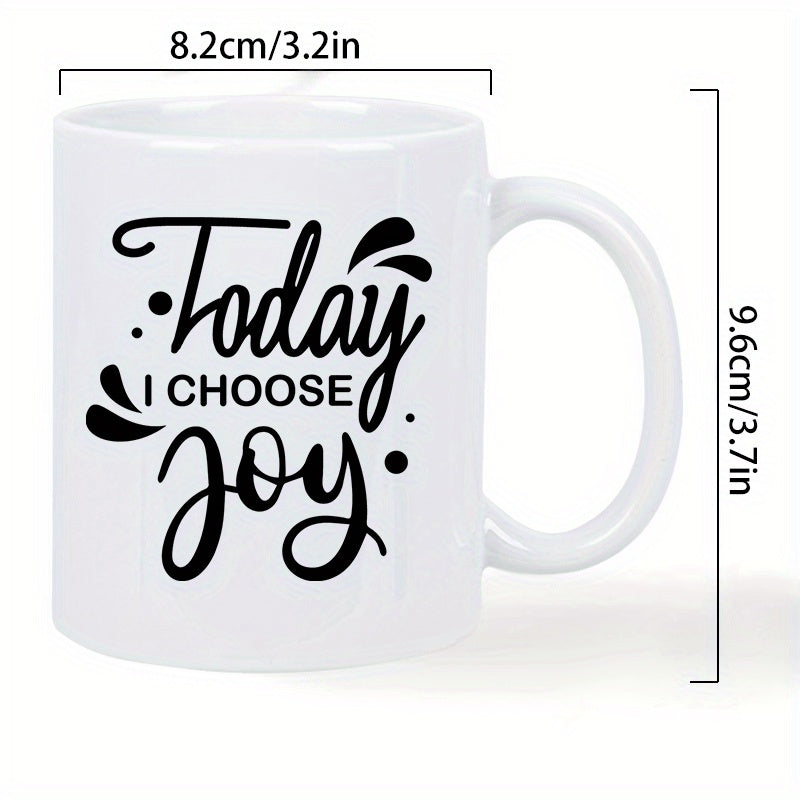 Tailorly White Ceramic 11 oz Mug - 1pc home or golf ceramic coffee mug reusable insulated hand wash only multipurpose no electricity needed ideal for