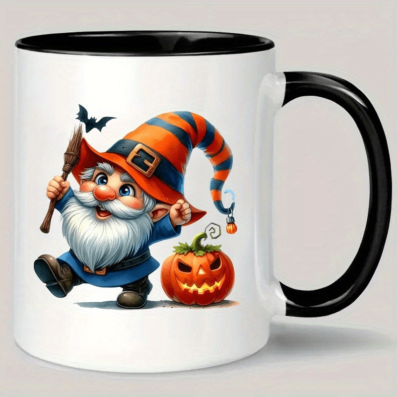 Tailorly Black Accent 11 oz Mug - dwarf pumpkin