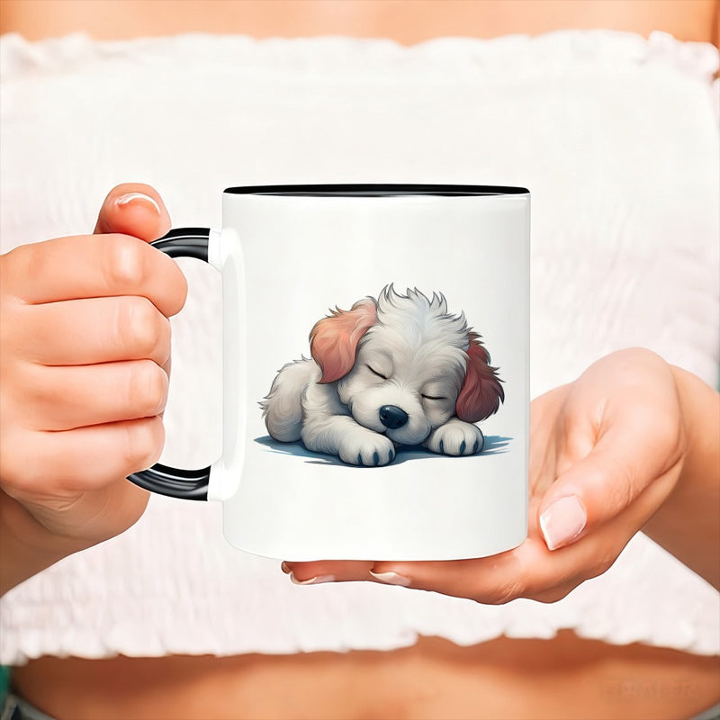 Tailorly Black Accent 11 oz Mug - adorable design