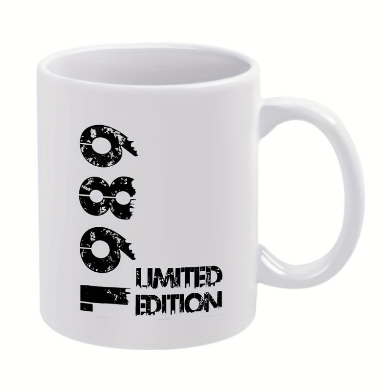 Tailorly White Ceramic 11 oz Mug - 1989 edition funny text
