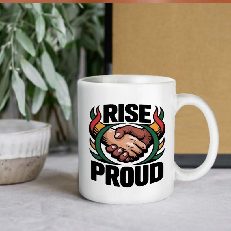 Tailorly White Ceramic 11 oz Mug - inspirational design