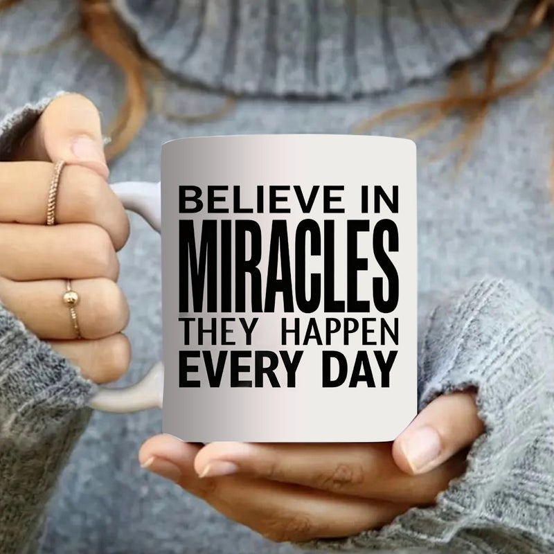 Tailorly White Ceramic 11 oz Mug - inspirational text