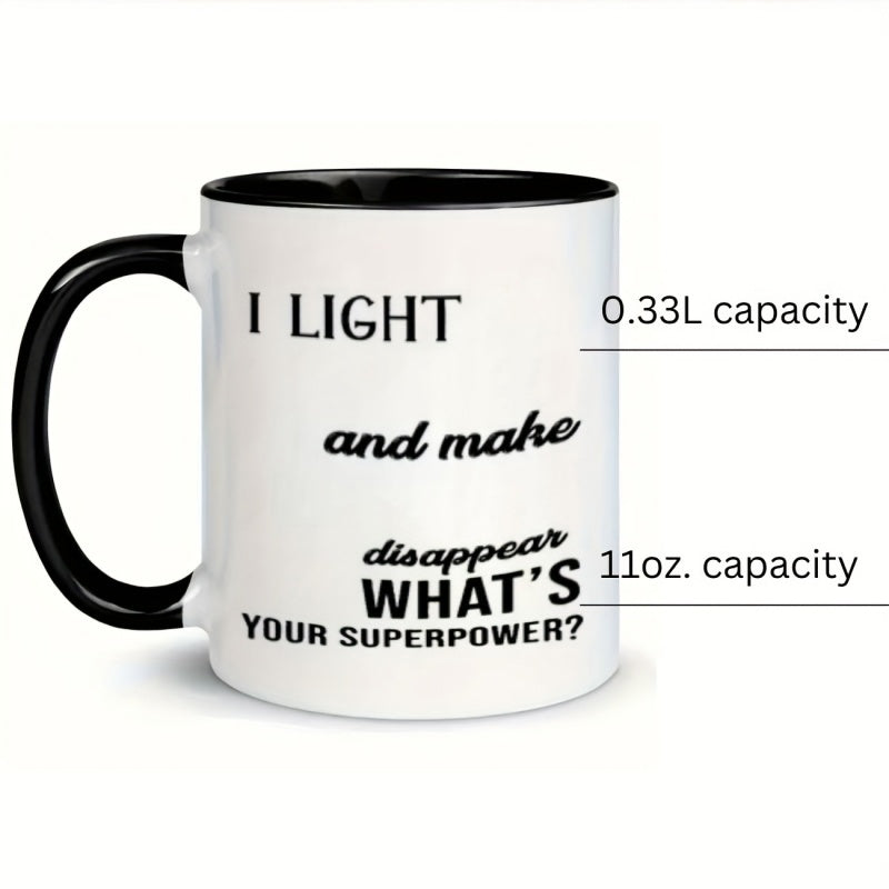 Tailorly Black Accent 11 oz Mug - humorous text quote