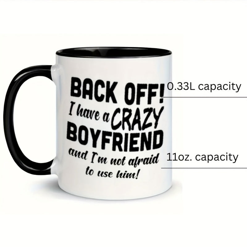 Tailorly Black Accent 11 oz Mug - text quote