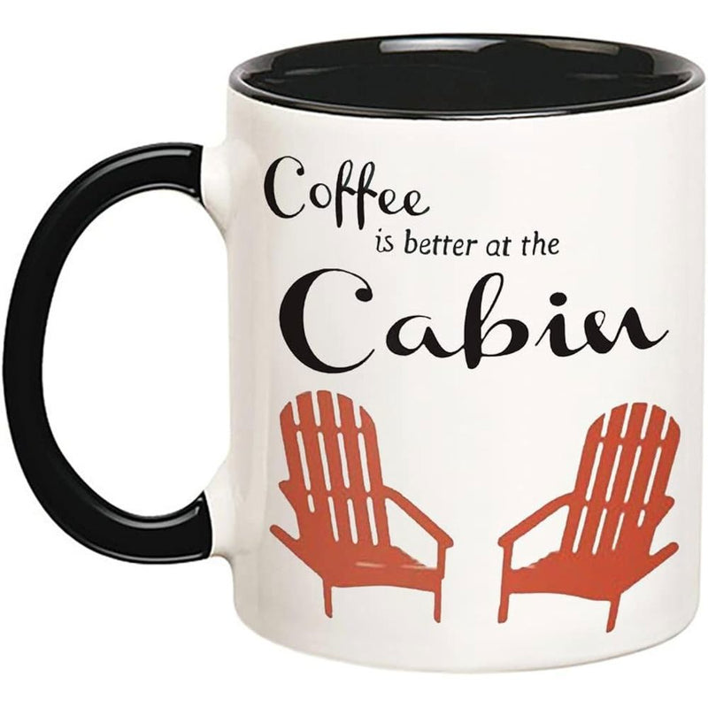 Tailorly Black Accent 11 oz Mug - better at