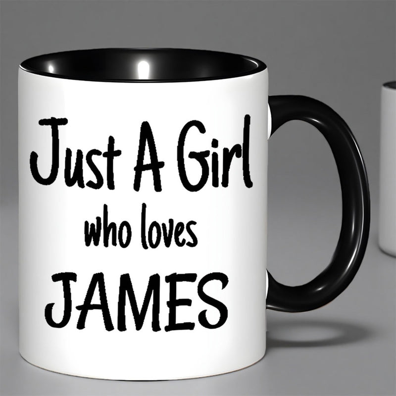 Tailorly Black Accent 11 oz Mug - cute fan