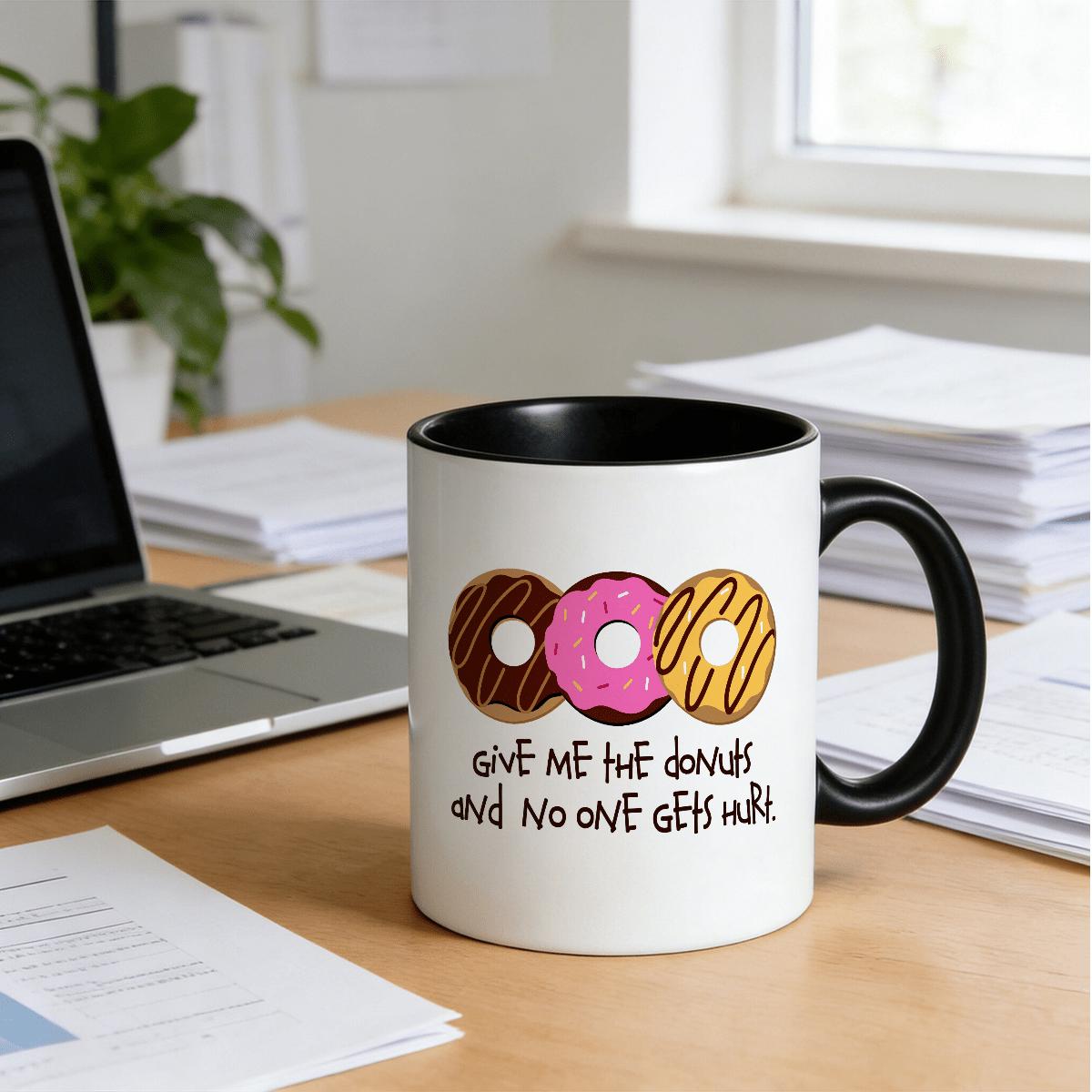 Tailorly Black Accent 11 oz Mug - I !