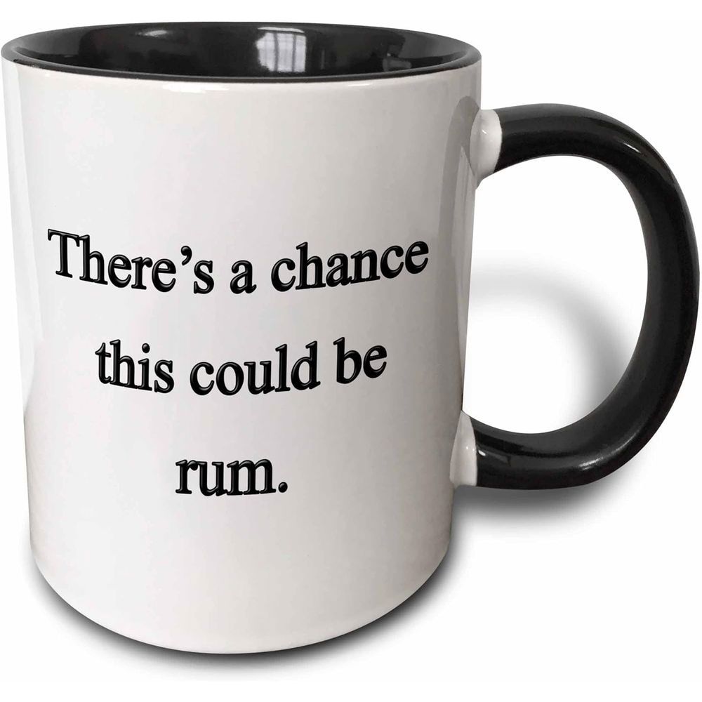 Tailorly Black Accent 11 oz Mug - this rum mug 11 oz black_98f0f3f1f6d94e548bbb79bfde0ed837
