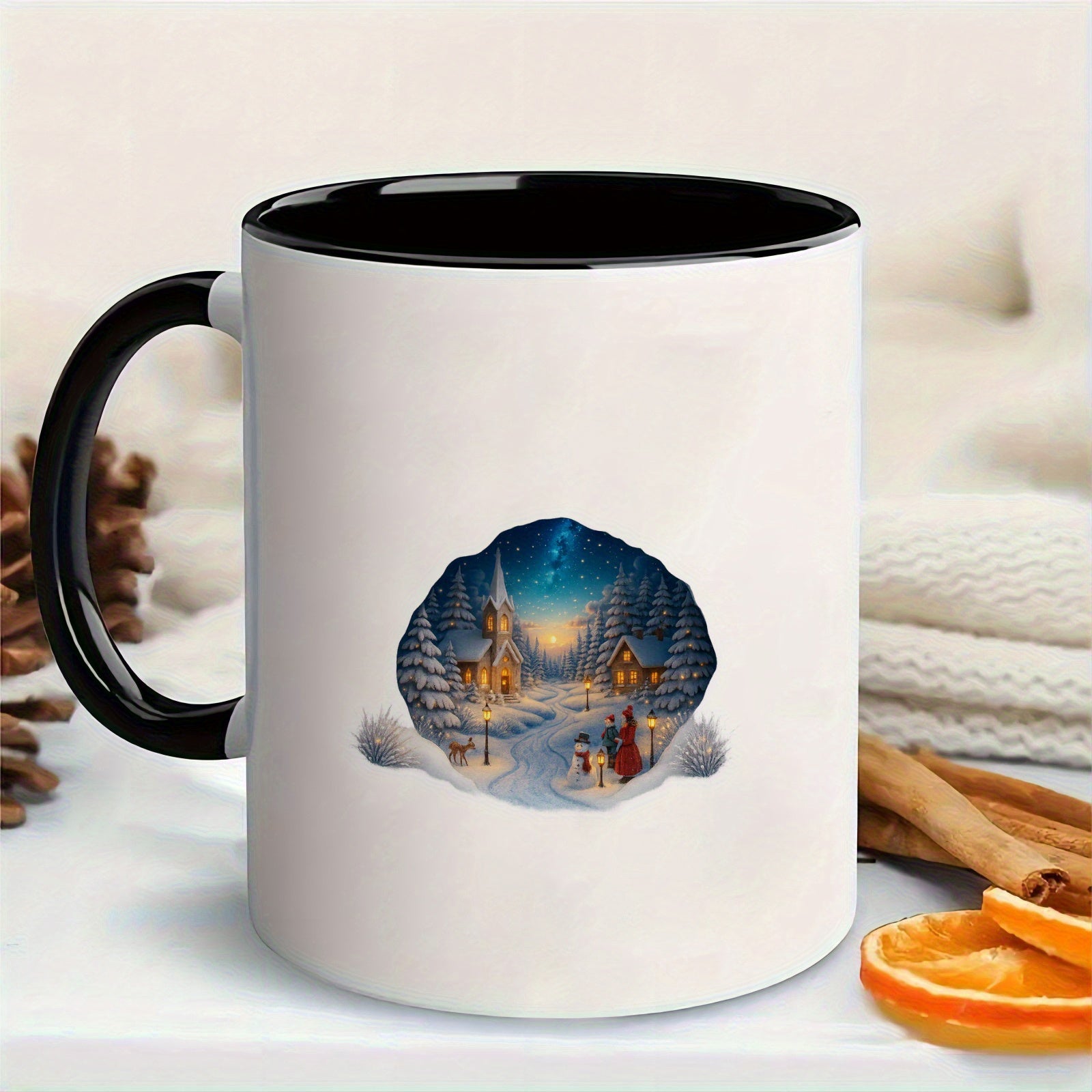 Tailorly Black Accent 11 oz Mug - humorous mug for the 11oz ceramic safe for microwave and dishwasher ideal for hot and cold drinks a great present