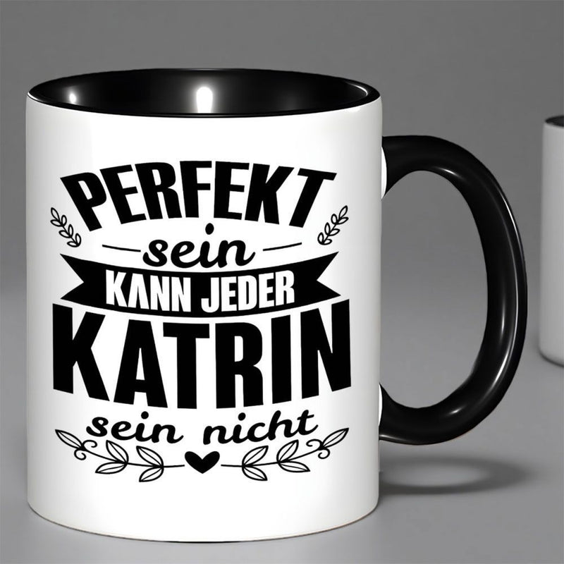 Tailorly Black Accent 11 oz Mug - humorous german themed design