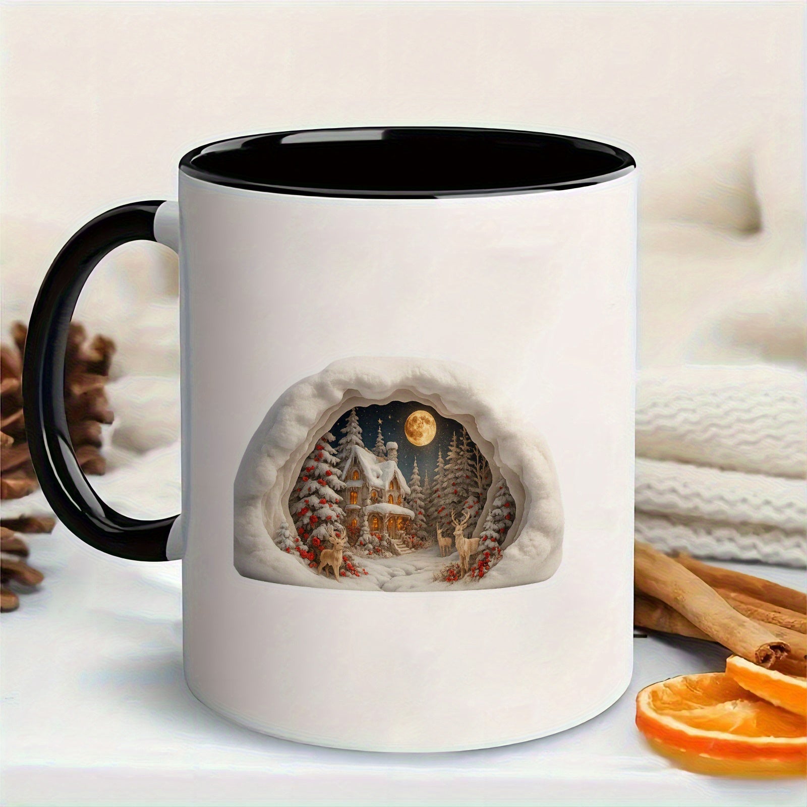 Tailorly Black Accent 11 oz Mug - text like font