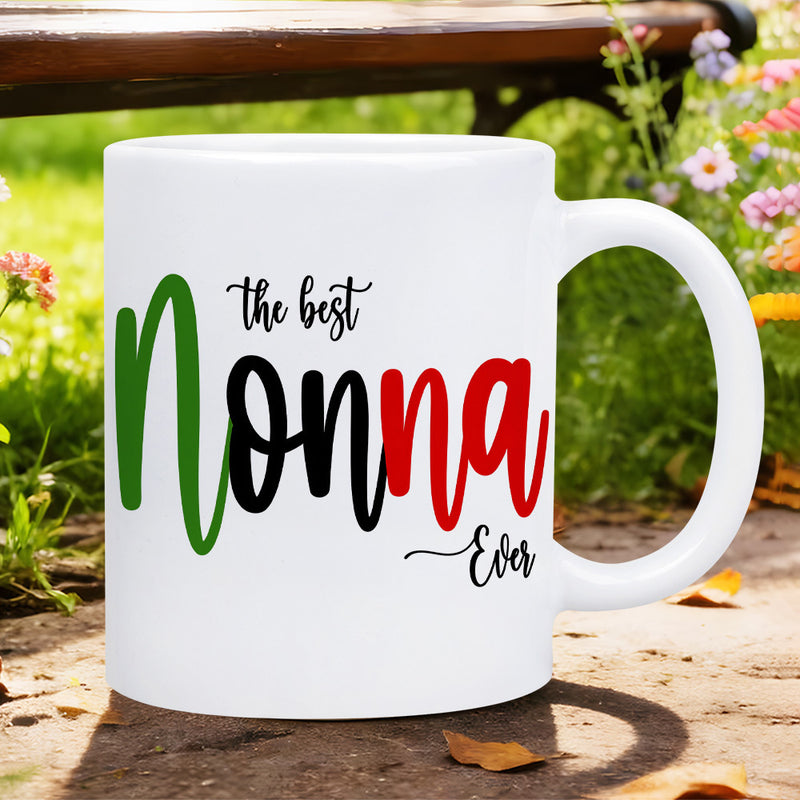 Tailorly White Ceramic 11 oz Mug - the best ever text design