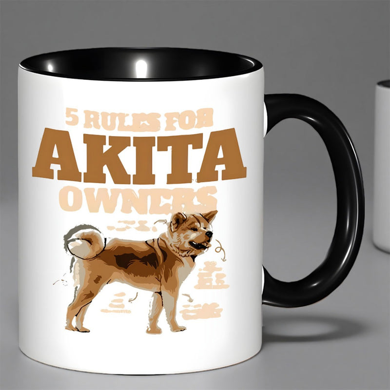 Tailorly Black Accent 11 oz Mug - owners guide essential rules text
