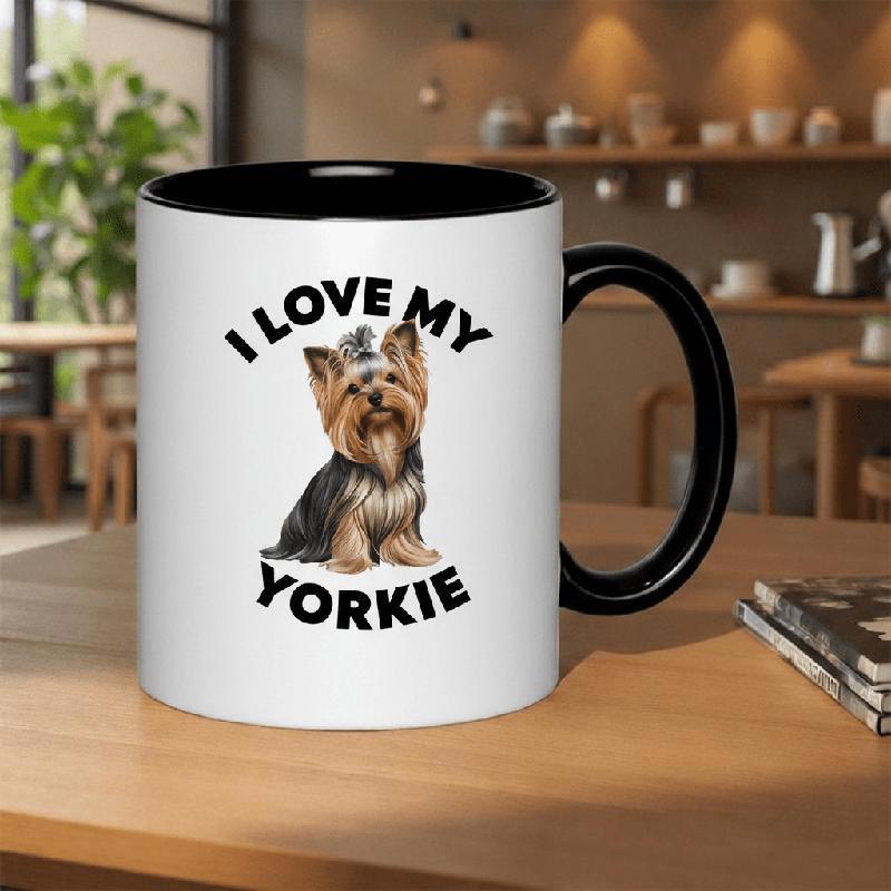 Tailorly Black Accent 11 oz Mug - patterns su_3e83efba77ed43079fd419e2e746dc36
