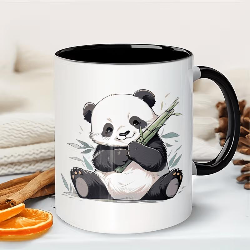 Tailorly Black Accent 11 oz Mug - one 11oz ceramic coffee cup featuring a design ideal for a gift for birthdays anniversaries and summer