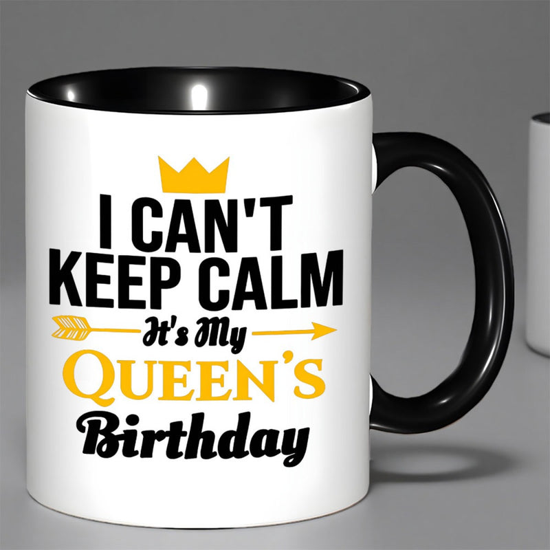 Tailorly Black Accent 11 oz Mug - halloween