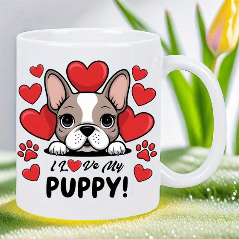 Tailorly White Ceramic 11 oz Mug - cute colored 11oz coffee mug reusble insulted trvel mug hnd wsh only men women white mug_fa4852a766e24fdc8302dae963405f7d