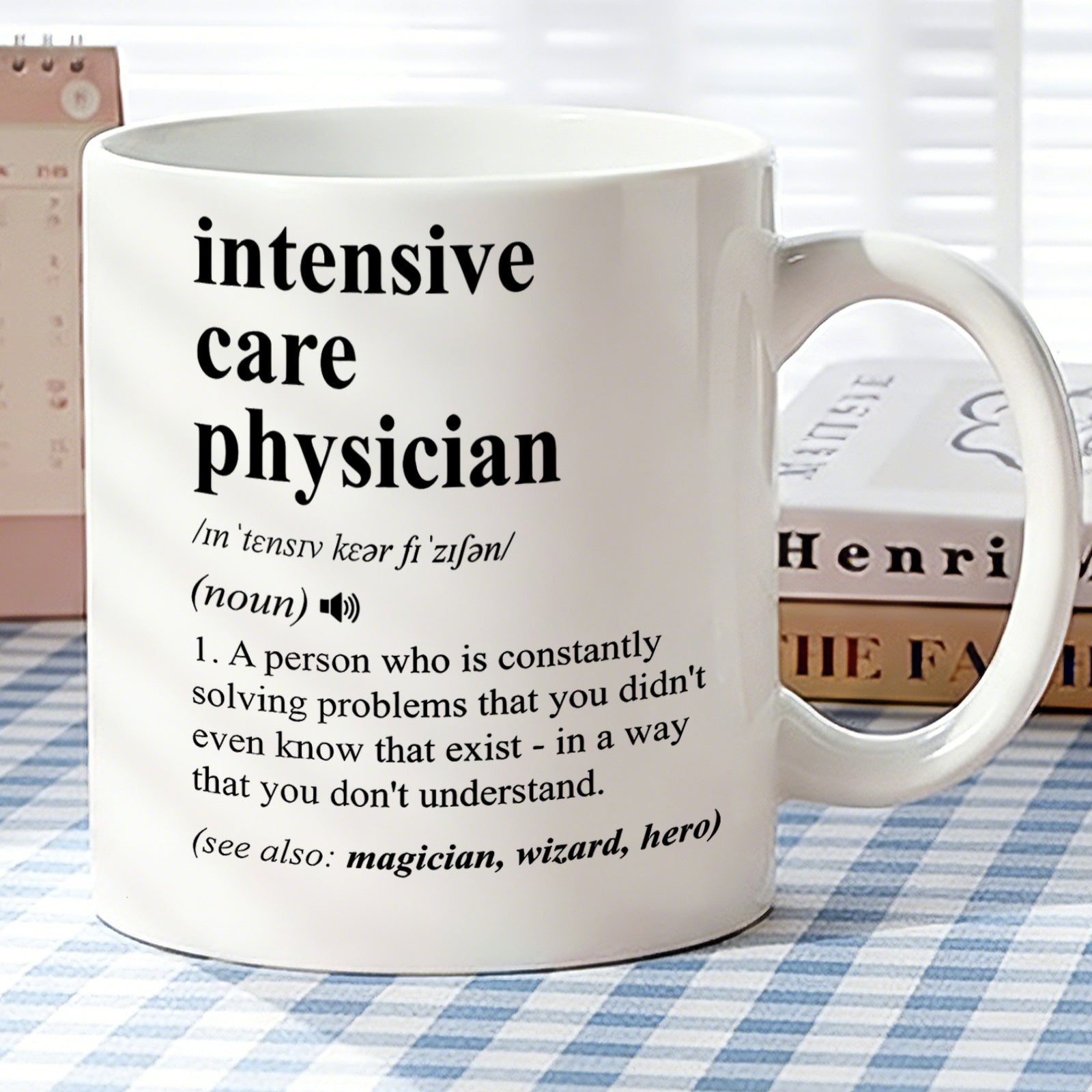 Tailorly White Ceramic 11 oz Mug - funny definition humorous quote