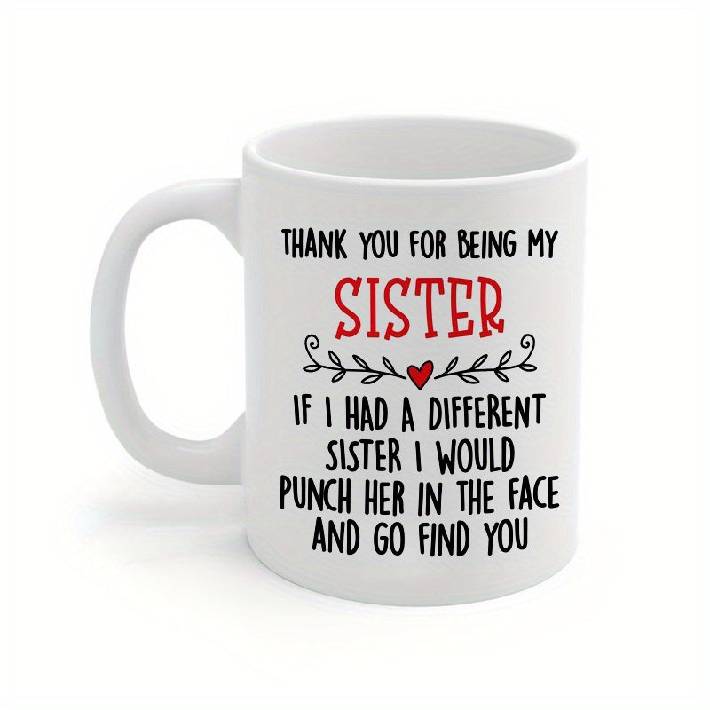 Tailorly White Ceramic 11 oz Mug - Funny Thank You Gift for Mother S Day Birthday