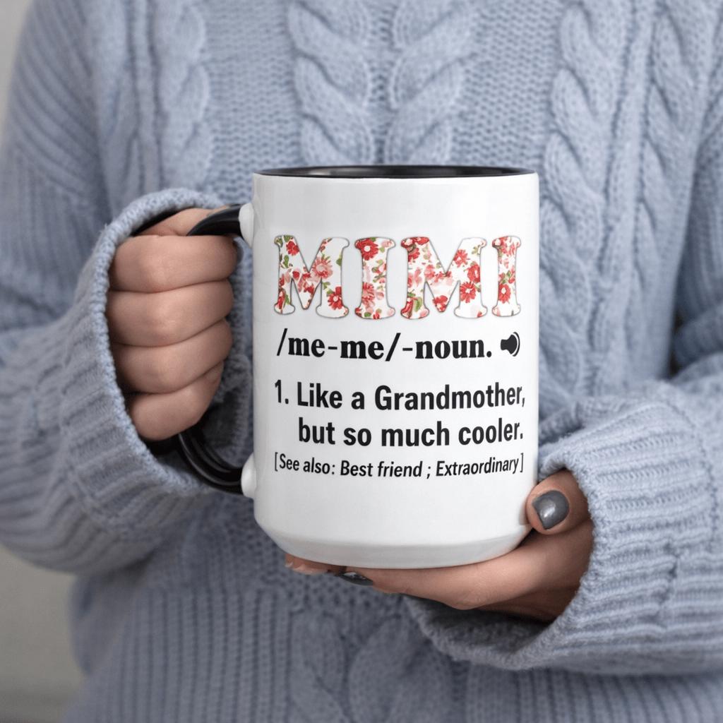 Tailorly Black Accent 11 oz Mug - mimi definition