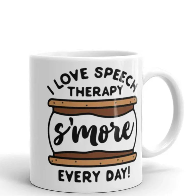 Tailorly White Ceramic 11 oz Mug - message "i relax"