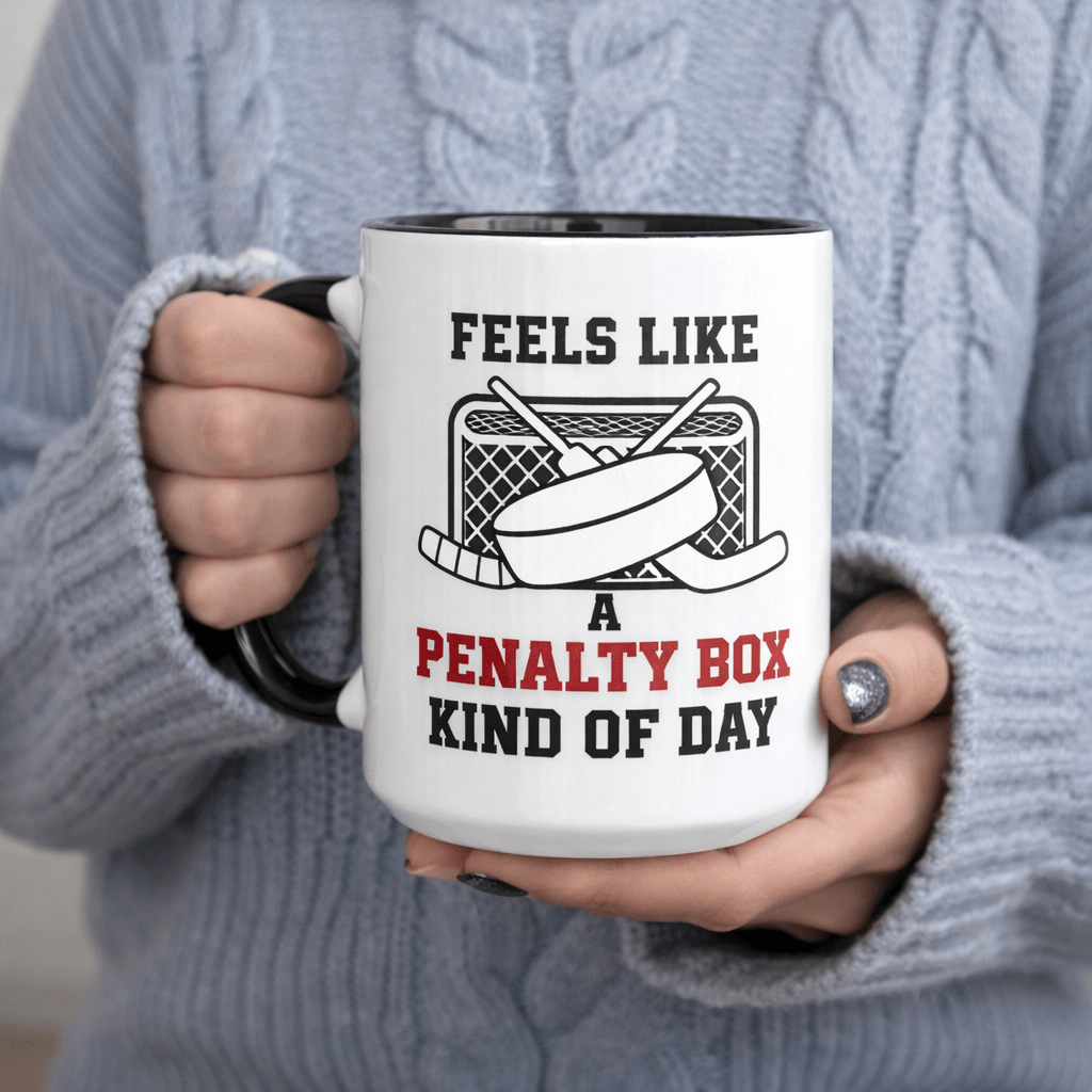 Tailorly Black Accent 11 oz Mug - funny like a box