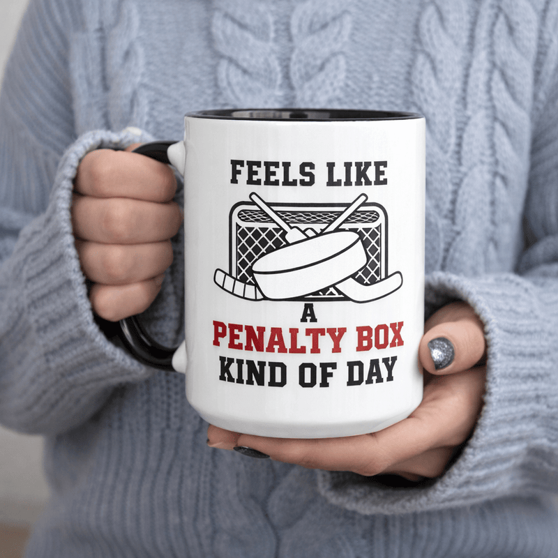 Tailorly Black Accent 11 oz Mug - funny like a box