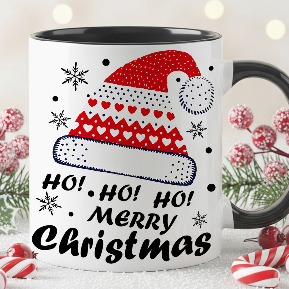 Tailorly Black Accent 11 oz Mug - antlers