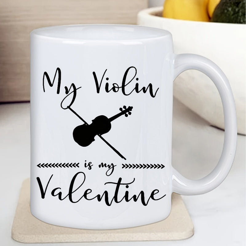 Tailorly White Ceramic 11 oz Mug - design reusable drinkwaremasterful stylish ceramic mug printed novelty mug dishwasher safe insulated hand wash only