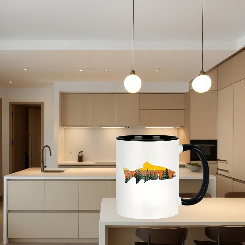 Tailorly Black Accent 11 oz Mug - humorous design