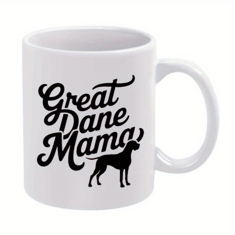 Tailorly White Ceramic 11 oz Mug - mama