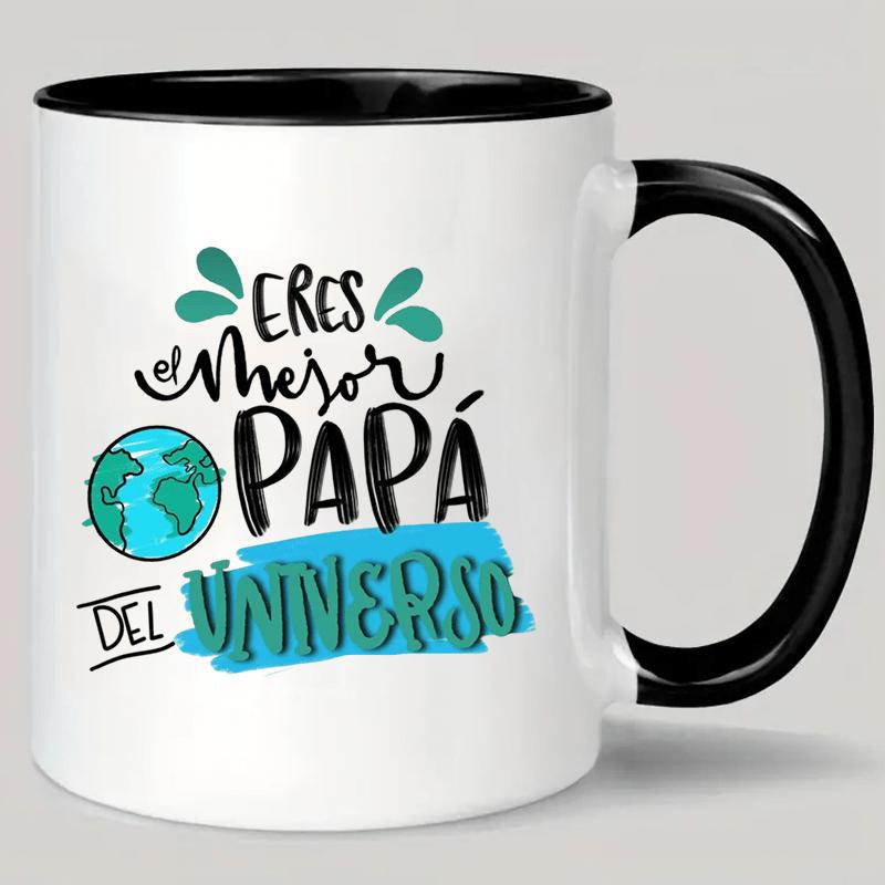 Tailorly Black Accent 11 oz Mug - World S for Dad & Being Your for Dad Messages