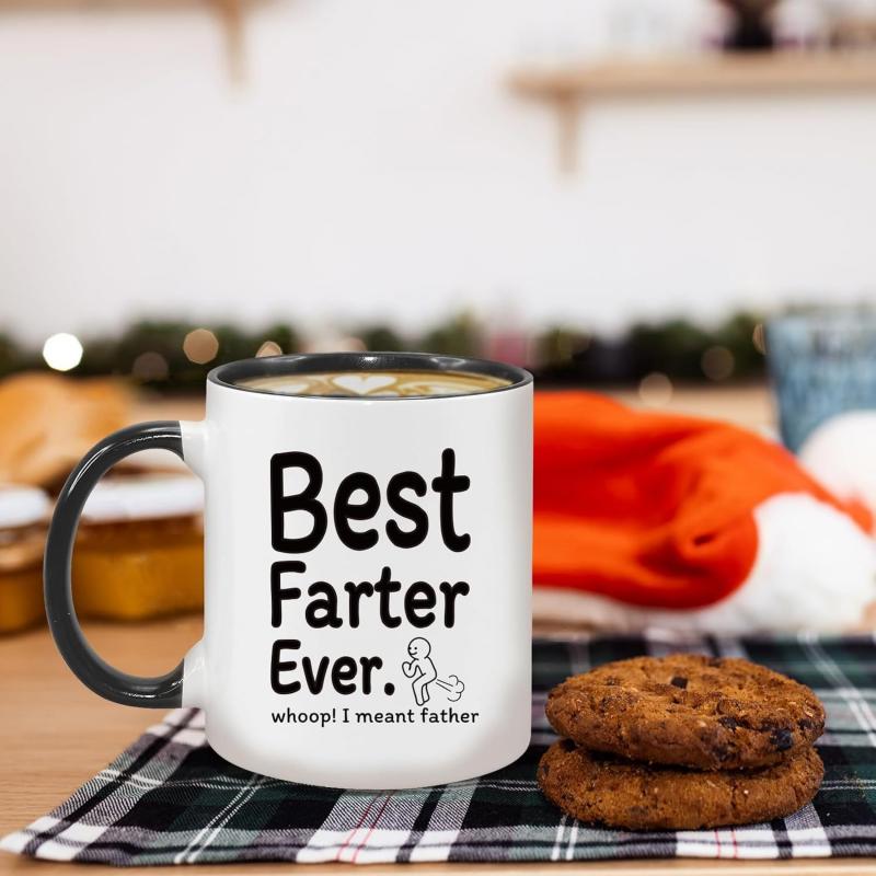 Tailorly Black Accent 11 oz Mug - Best Dad Ever